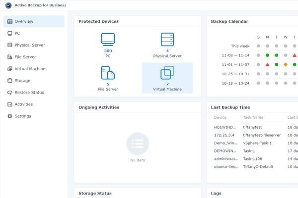 如何使用Active Backup for Business备份个人电脑