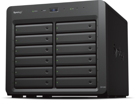 DX1222 RX1222sas群晖Synology机架式12盘位SAS扩充设备