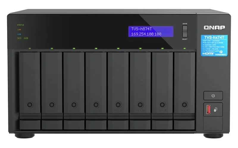 威联通 QNAP TVS-h874
