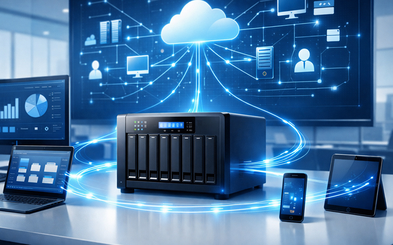 群晖NAS网络存储如何实现企业文件共享与备份